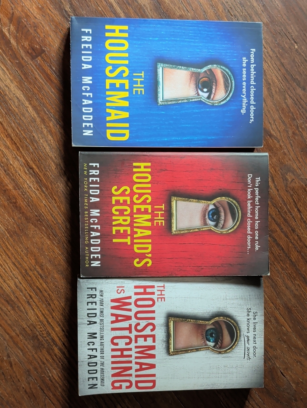 Housemaid Trilogy - Blue, Red & White Book Set